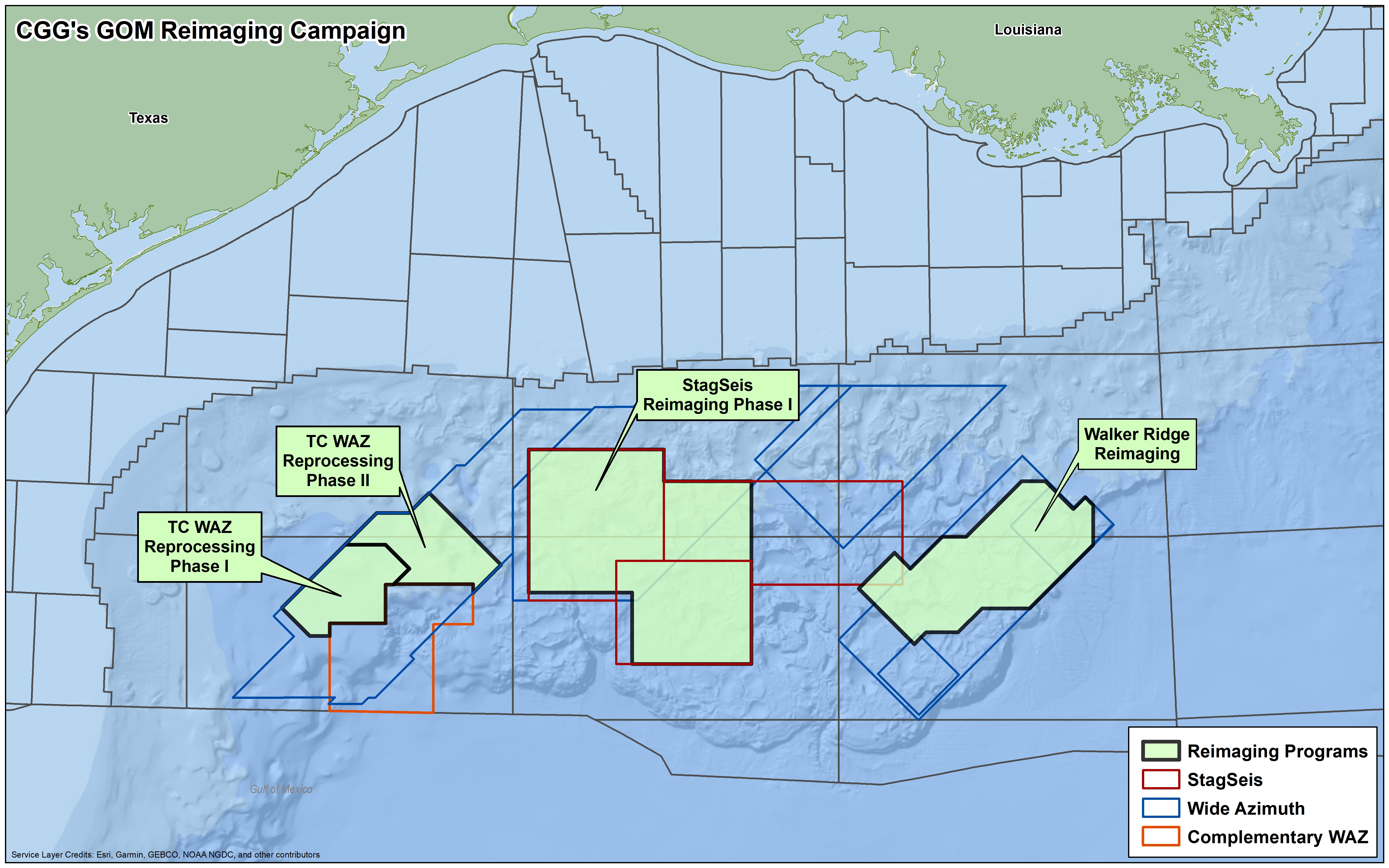 Multi-client seismic reimaging – Gulf of Mexico