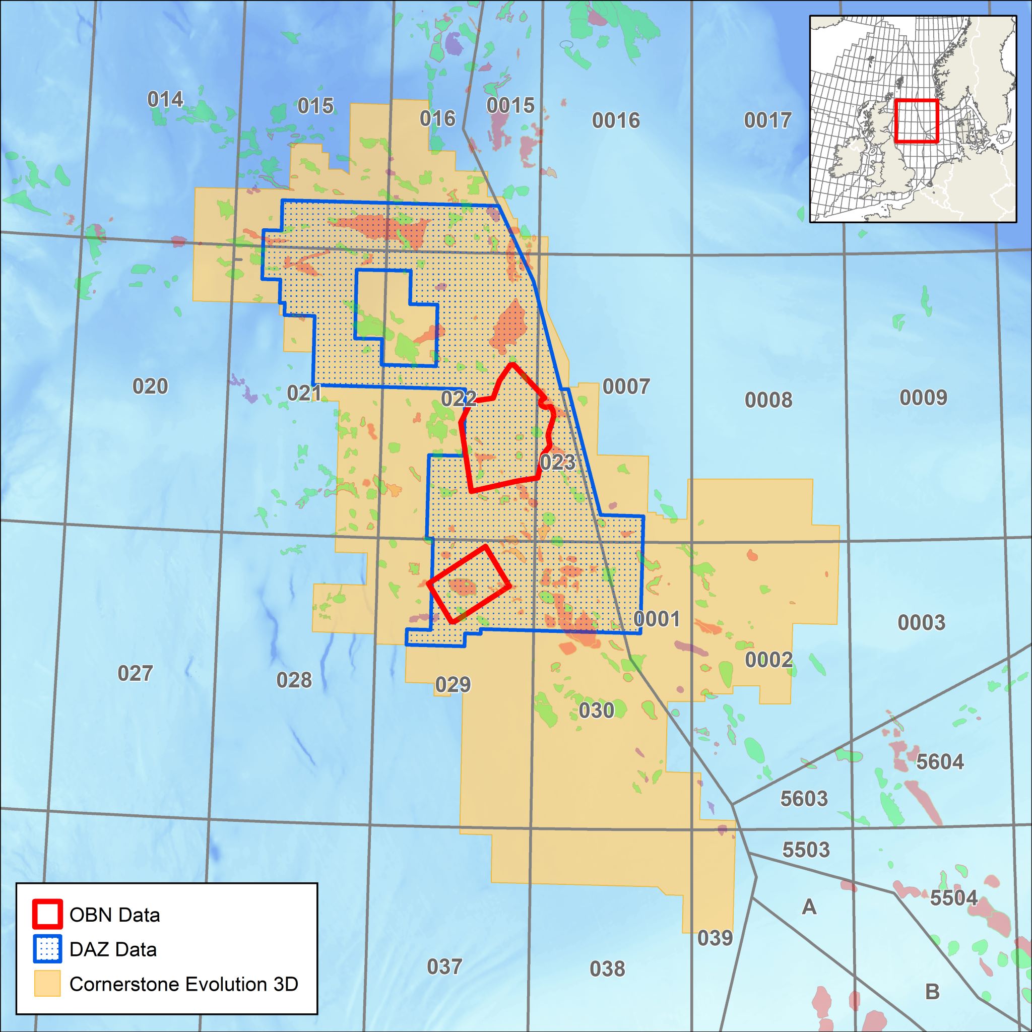 Cornerstone Central North Sea seismic surveys